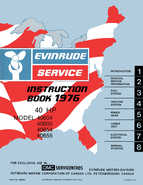 1976 Evinrude 40HP outboards Service Repair Manual P/N 406447