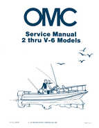 1982 Johnson/Evinrude 2 thru V-6 Service Repair Manual P/N 392790