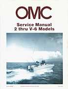 1983 Johnson/Evinrude 2 thru V-6 outboards Service Manual