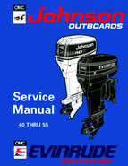 1994 Johnson/Evinrude Outboards 40 thru 55 Service Manual