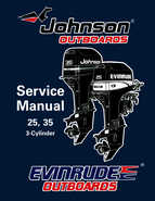 1996 Johnson/Evinrude Outboards 25, 35 3-Cylinder Service Manual