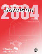 2004 SR Johnson 2 Stroke 9.9, 15, 25, 30 HP Outboards Service Manual