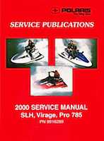2000 Polaris Pro 785 Service Manual