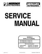 1997+ Mercury 35/40HP 2 Cylinder Outboards Service Manual PN 90-826148R2