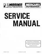 Mercury Electric Outboards 222 Thruster Service Manual