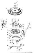 1969 18 - 18903B Magneto Group parts diagram