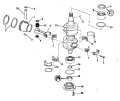 1983 55 - E55RSLN-2 Crankshaft & Piston parts diagram