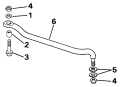 1991 35 - E50JEIA Steering Link Kit parts diagram