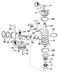 1993 100 - E100WTXETD Crankshaft & Piston parts diagram