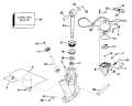 1993 185 - E185ESXETF Power Trim/Tilt Hydraulic Assembly parts diagram