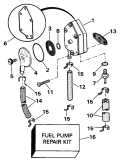 1993 20 - TE20CRETS Fuel Pump parts diagram
