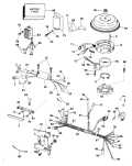 1993 50 - E50TLETB Ignition System Electric Start 40-50Te - 40Ttl Models parts diagram