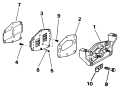 1993 6 - E6SLETB Intake Manifold parts diagram