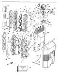 1994 150 - E150GLERA Carb. & Intake Manifold 150 V or S Model Suffix parts diagram