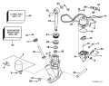 1998 150 - E150EXECD Power Trim/Tilt Hydraulic Assembly parts diagram
