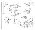 1998 150 - BE150EXECD Throttle Linkage parts diagram