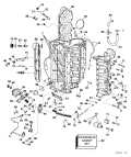 1998 175 - E175NXECD Cylinder & Crankcase parts diagram