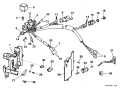 1998 225 - BE225CXECS Power Trim/Tilt Electrical parts diagram