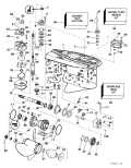 1998 225 - BE225CXECS Gearcase Standard Rotation - PX, Pz, TL, Tx, Tz, Qx Models parts diagram