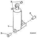 1998 50 - E50ESLECC Tilt Assist Cylinder parts diagram