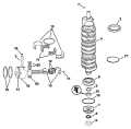 2004 135 - E135FCXSRM Crankshaft & Pistons parts diagram