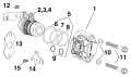 AB Models 150 - E150DCXABA Fuel Injector parts diagram