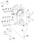 2012 25 - E25DTSLINC Fuel Pump & Vapor Separator parts diagram