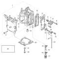 2012 9.8 PORTABLE - B10TPX4INS Cylinder & Crankcase Assembly parts diagram