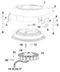 2012 300 - E300DCXINM Flywheel & Stator parts diagram