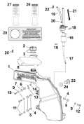 2012 40 - E40DPLINC Oil Tank & Pump parts diagram