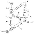 1990 225 - J225PXESS Dual Cable Steering Conn. Kit Parallel Entry Stl Models parts diagram
