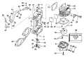 1990 300 - J300PXESB Carburetor parts diagram