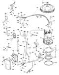 1990 40 - J40TEESR Ignition System Electric Start TE-TTL Models parts diagram