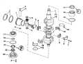 1995 60 - J60TTLEOC Crankshaft & Piston parts diagram