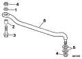1997 25 - BJ25KLEUR Steering Link Kit parts diagram