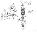 1999 115 - J115PXEEM Crankshaft & Piston parts diagram