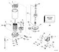 1999 115 - J115PXEEM Electric Starter & Solenoid parts diagram