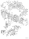 1999 25 - J25TELEEE Cylinder & Crankcase parts diagram