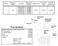 2005 115 - J115WPLSOC Aluminum Propellers & Hardware V6 & V8 Gearcase (2 Stroke) parts diagram