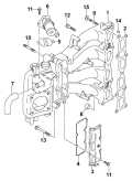 2004 140 - J140PX4SRS Intake Manifold parts diagram