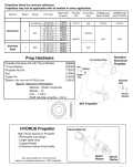 2005 40 - J40RLSOC Propellers & Hardware parts diagram