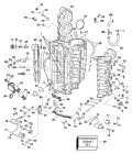 2005 175 - J175CXSOB Cylinder & Crankcase parts diagram