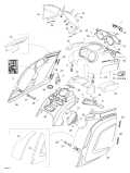 2007 Freestyle - Session 300F Hood 300F parts diagram