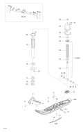 2014 SKANDIC - Skandic WT 550F XU Front Suspension and Ski parts diagram