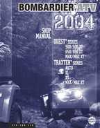 2004 Bombardier Quest/Traxter Series Shop Manual