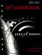 2005-2009 Honda TRX400EX/TRX400X Service Manual