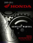 2005-2011 Honda FourTrax Foreman TRX500 FE/FPE/FM/FPM/TM Service Manual