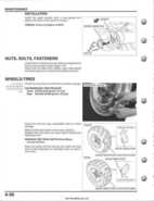 2008-2009 Honda TRX700 X X (TRX 700 XX) Factory Service Manual
