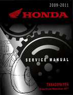 2009-2011 Honda FourTrax Rancher AT TRX420FA/FPA Service Manual