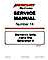 1991-2007 Mercruiser #14 Alpha Sterndrive Generation II Service Manual